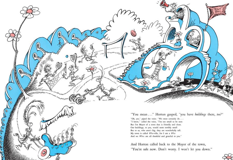 Dr. Seuss Horton Hears a Who