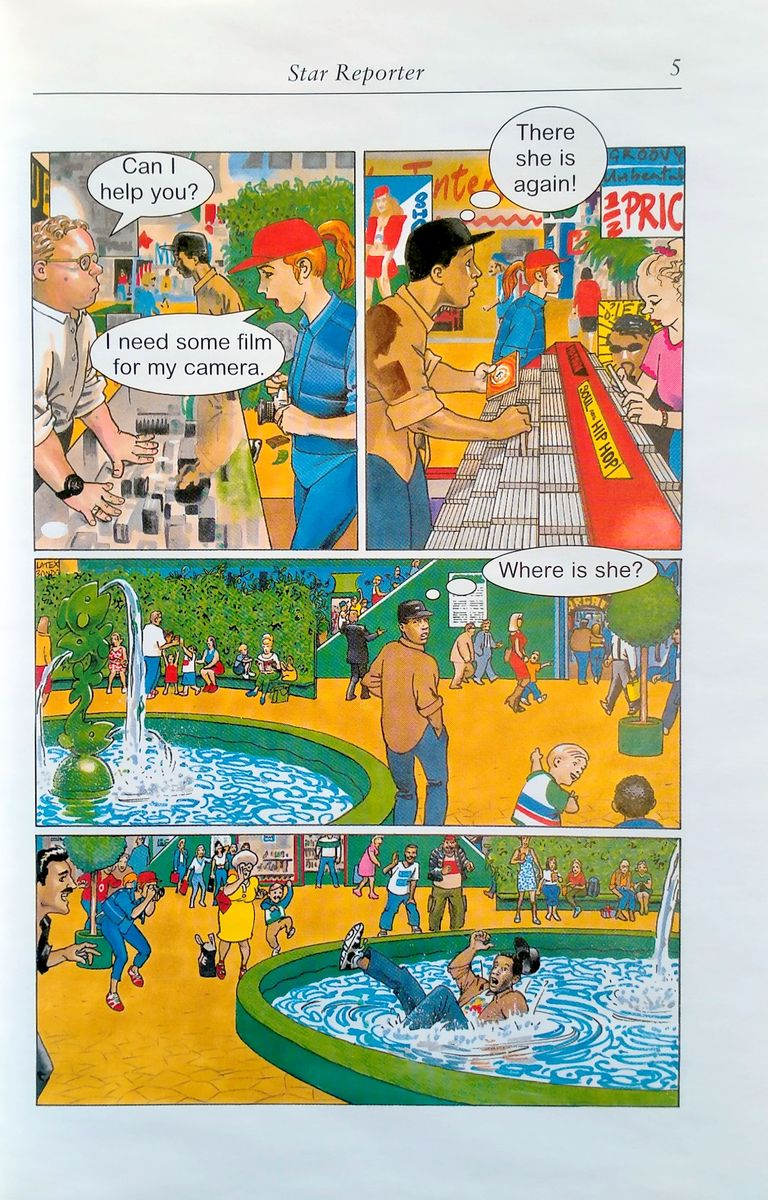 Oxford Bookworms Library  Starter Star Reporter (Comic Strip)