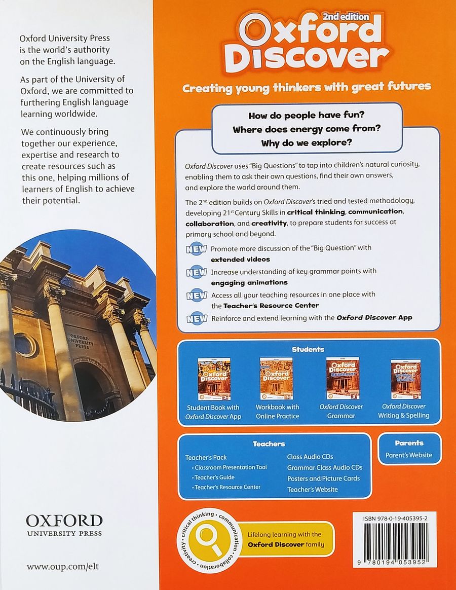 Oxford Discover (2nd edition) 3 Workbook with Online Practice купить  недорого в интернет-магазине - RELOD | ISBN 9780194053952