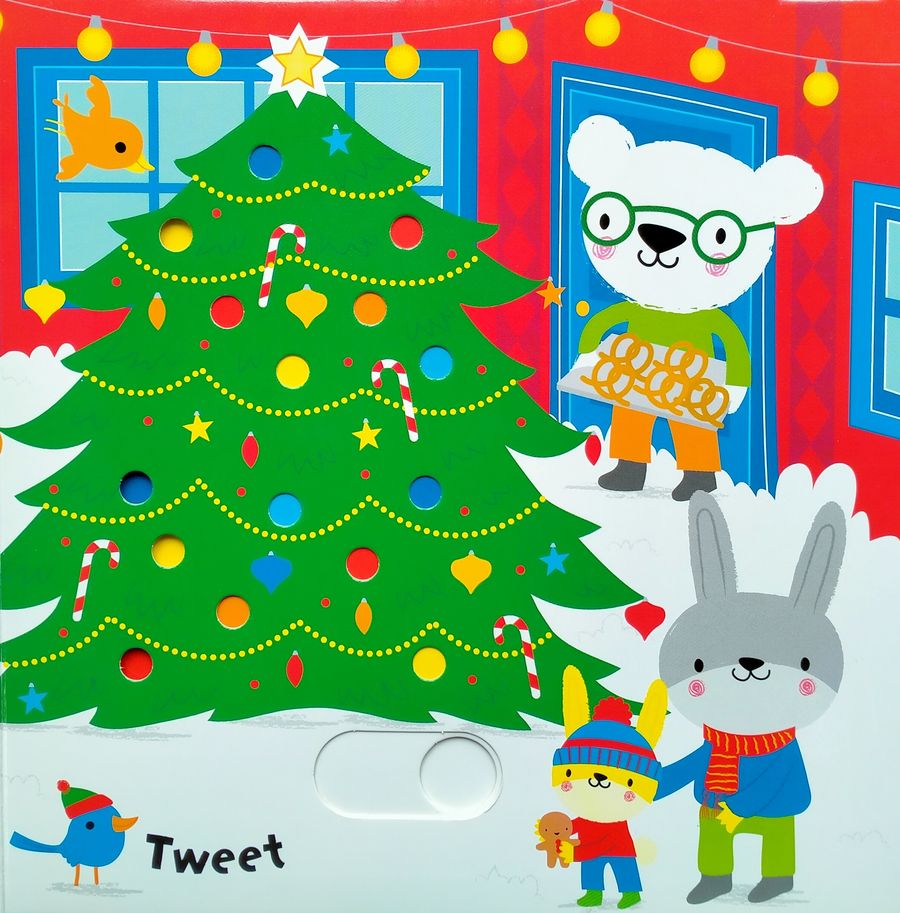 Usborne Baby's Very First Slide and See Christmas