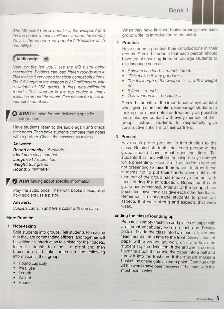 Career Paths Command and Control Teacher's Guide