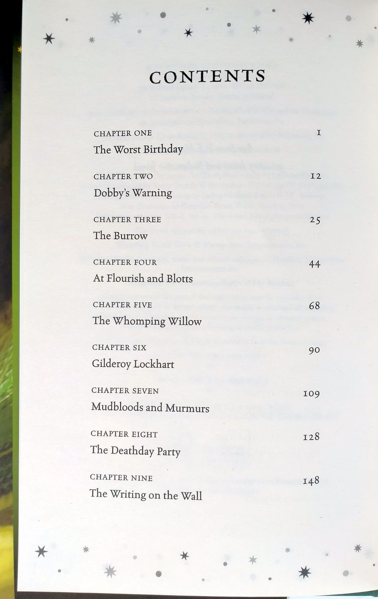 Harry Potter and the Chamber of Secrets Hardback