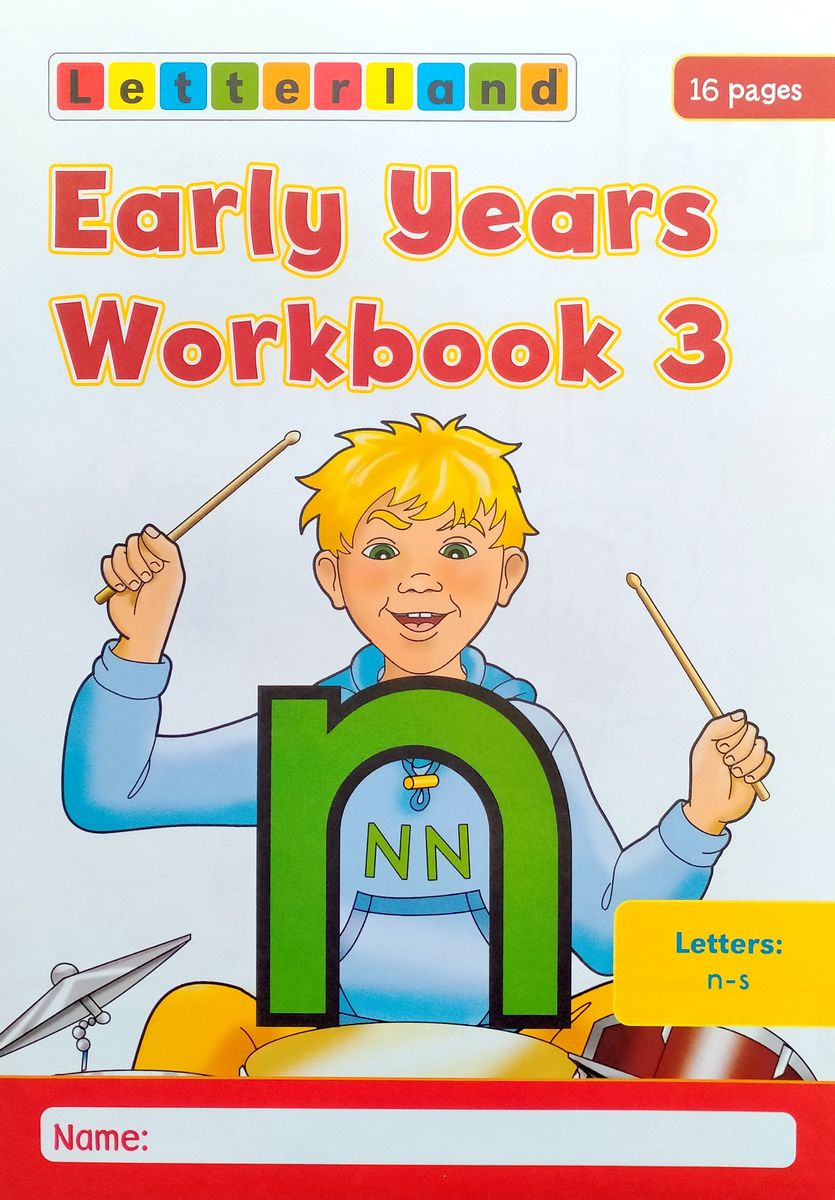 Letterland Early Years Workbooks No. 1-4