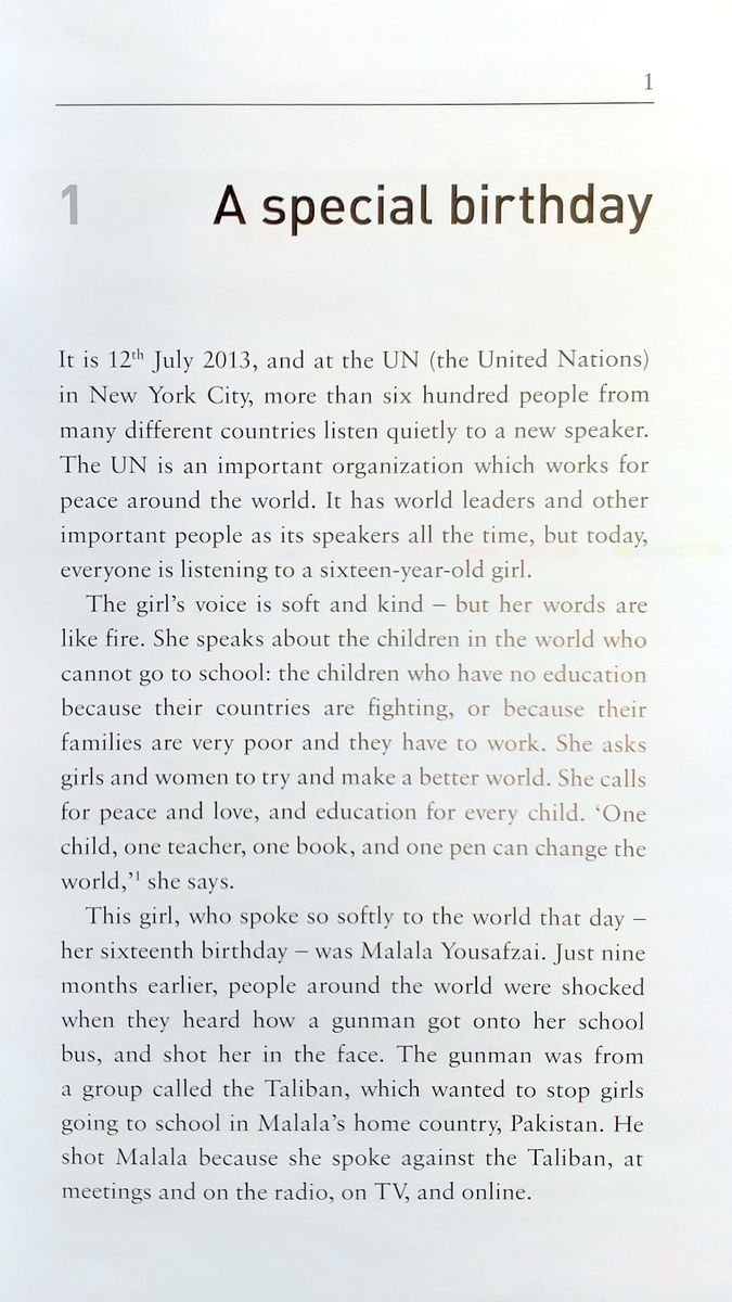 Oxford Bookworms Factfiles 2 Malala Yousafzi with Audio Download (access card inside)