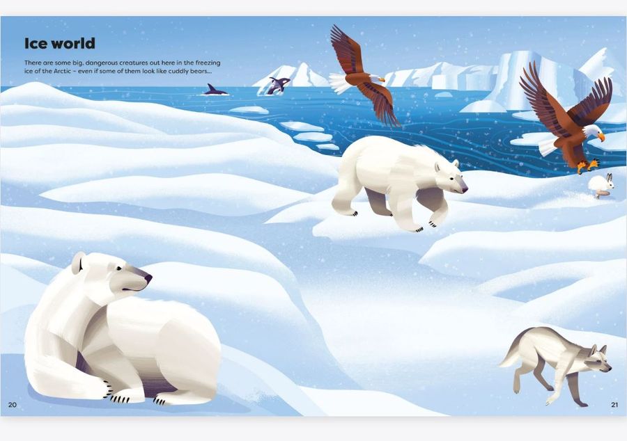 Usborne Big Sticker Book of Deadly Animals