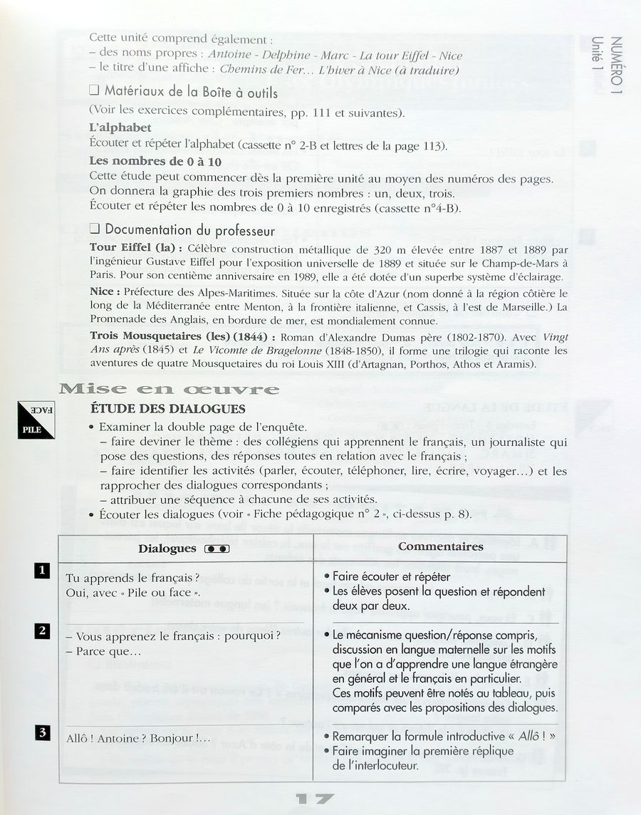 Pile ou Face 1 Livre de Professeur