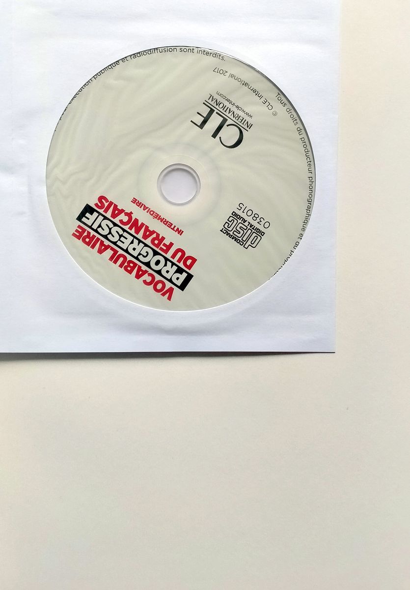 Vocabulaire Progressif du Francais 3eme edition Intermediaire A2-B1 Livre + CD + web