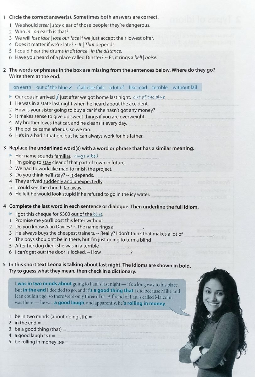 Oxford Word Skills Intermediate Idioms and Phrasal Verbs with Key