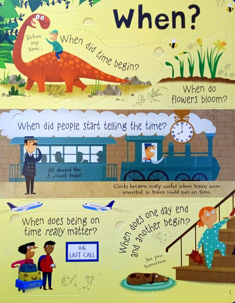 Lift-the-Flap Questions and Answers About Time