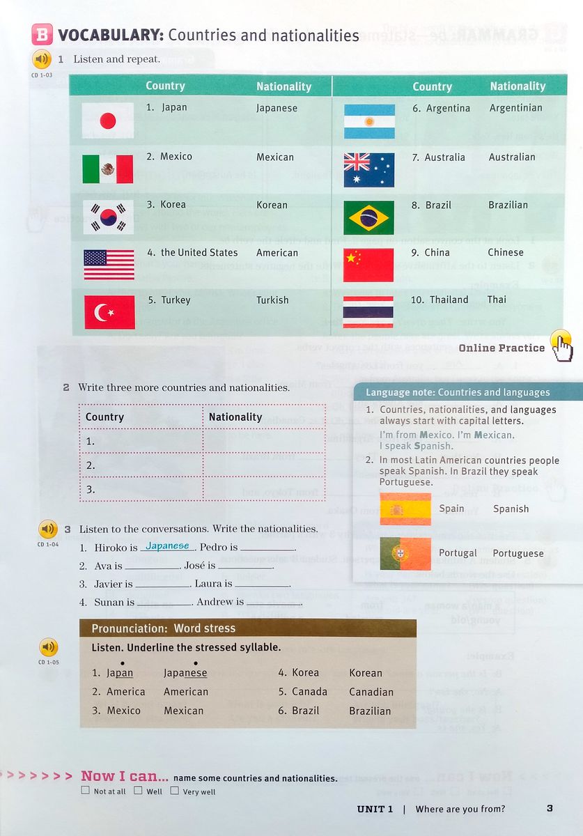 Network 1 Student Book with Online Practice