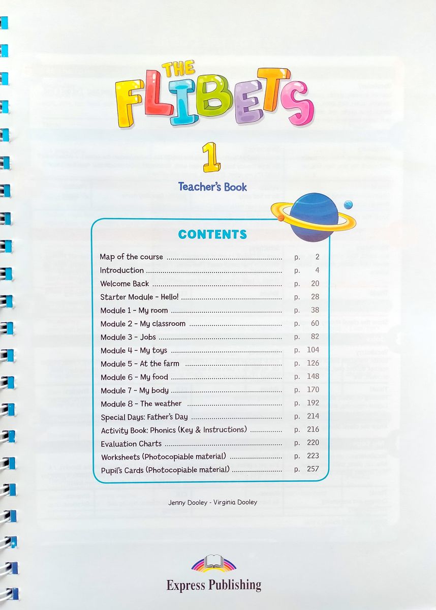 The Flibets 1 Teacher's Book