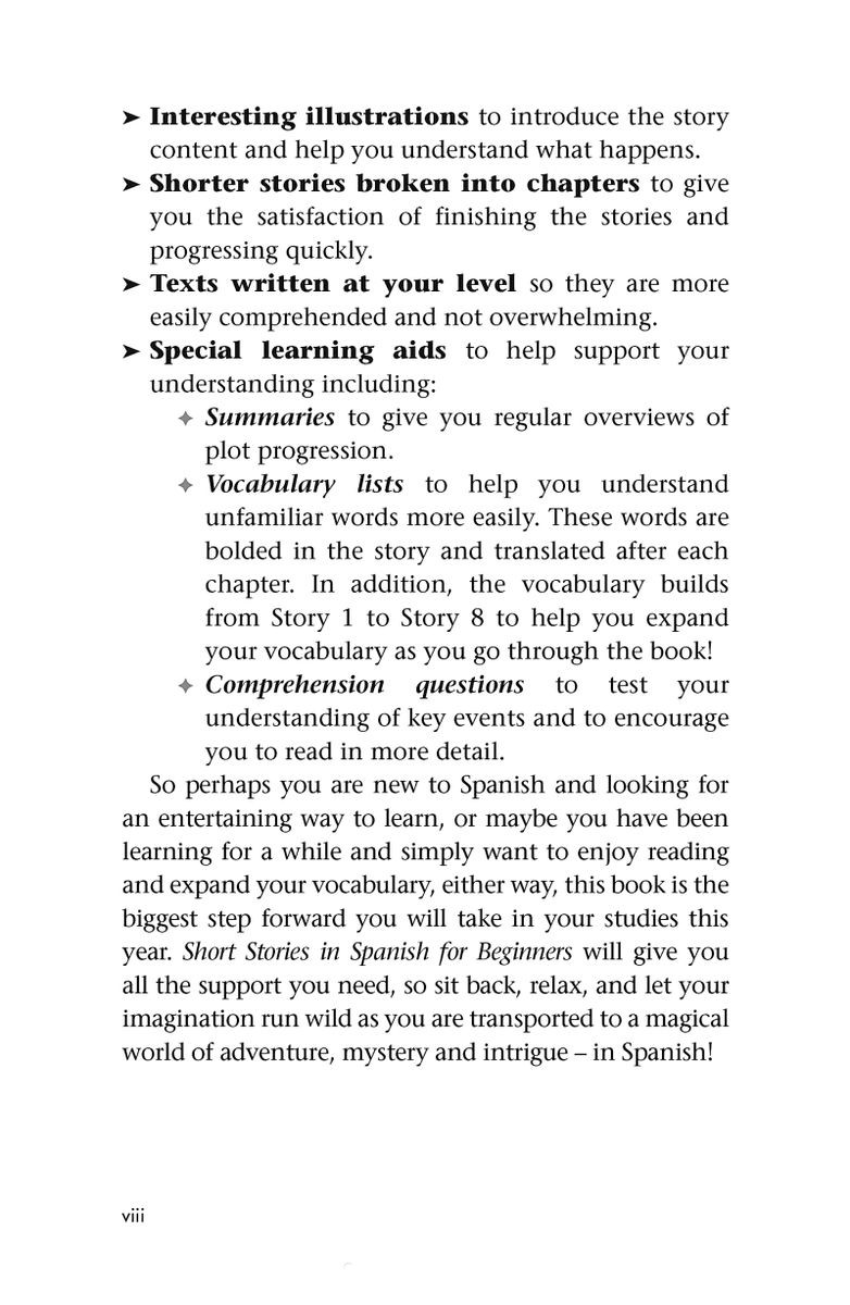 Short Stories in Spanish for Beginners