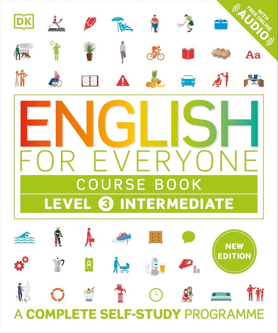 English for Everyone Level 3 Intermediate Course Book with Online Audio