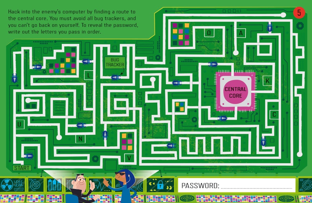 Usborne Minis Spy Secret Messages