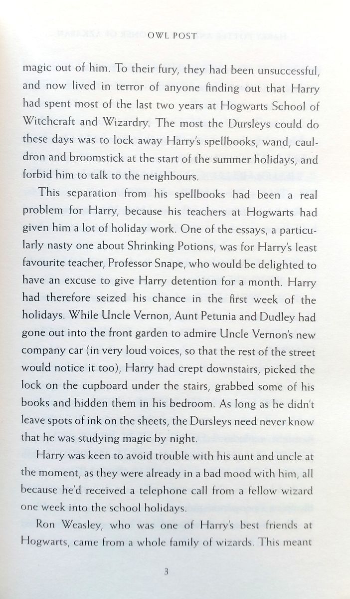 Harry Potter and the Prisoner of Azkaban Paperback