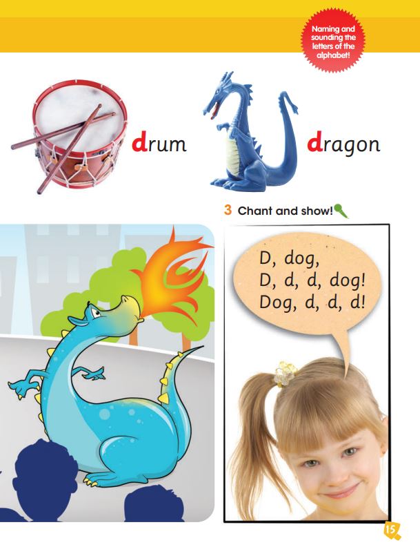 My Phonics 1 The Alphabet Pupil's Book Digibook Application