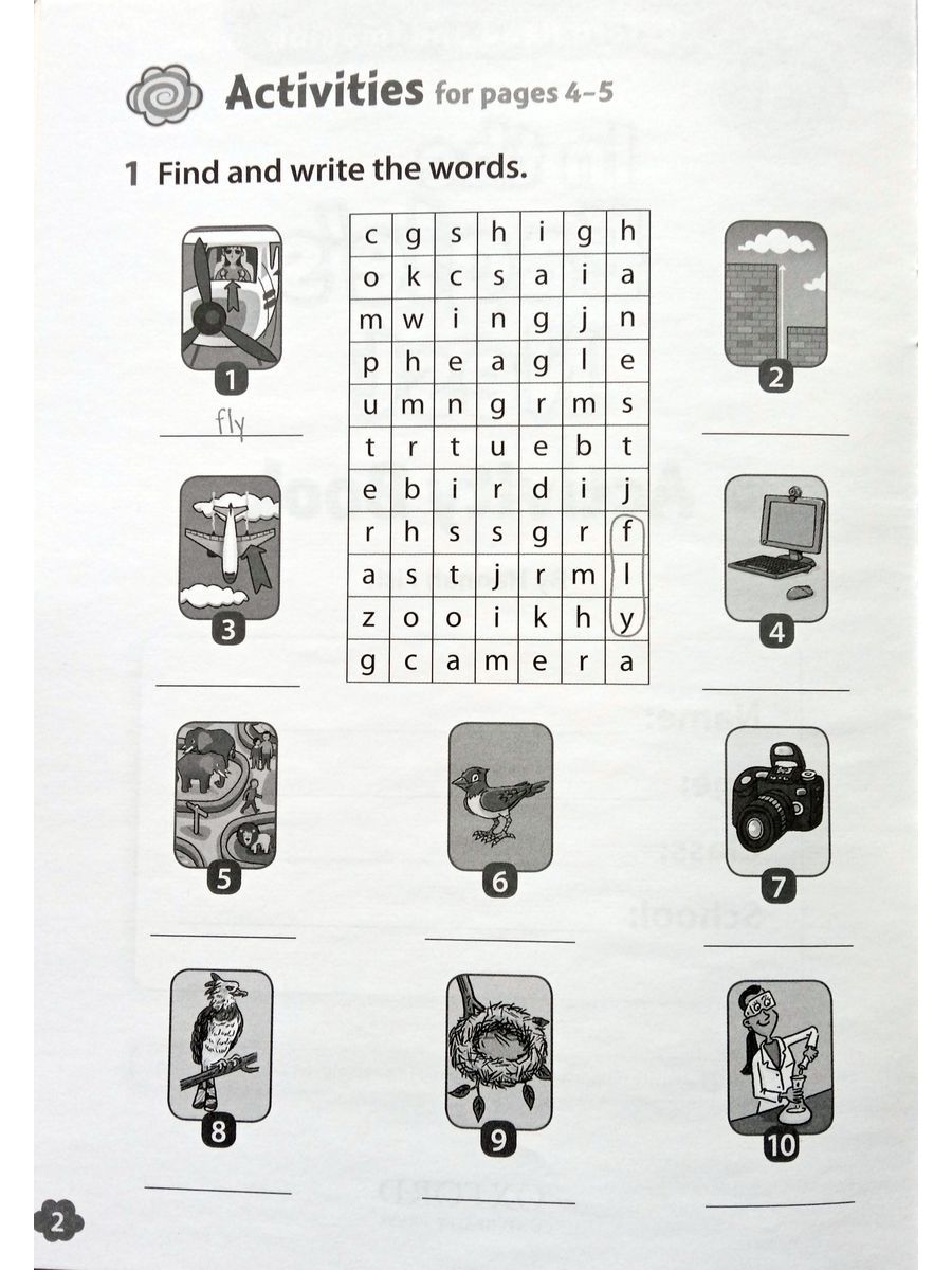 Oxford Read and Imagine 3 In The Eagle's Nest Activity Book