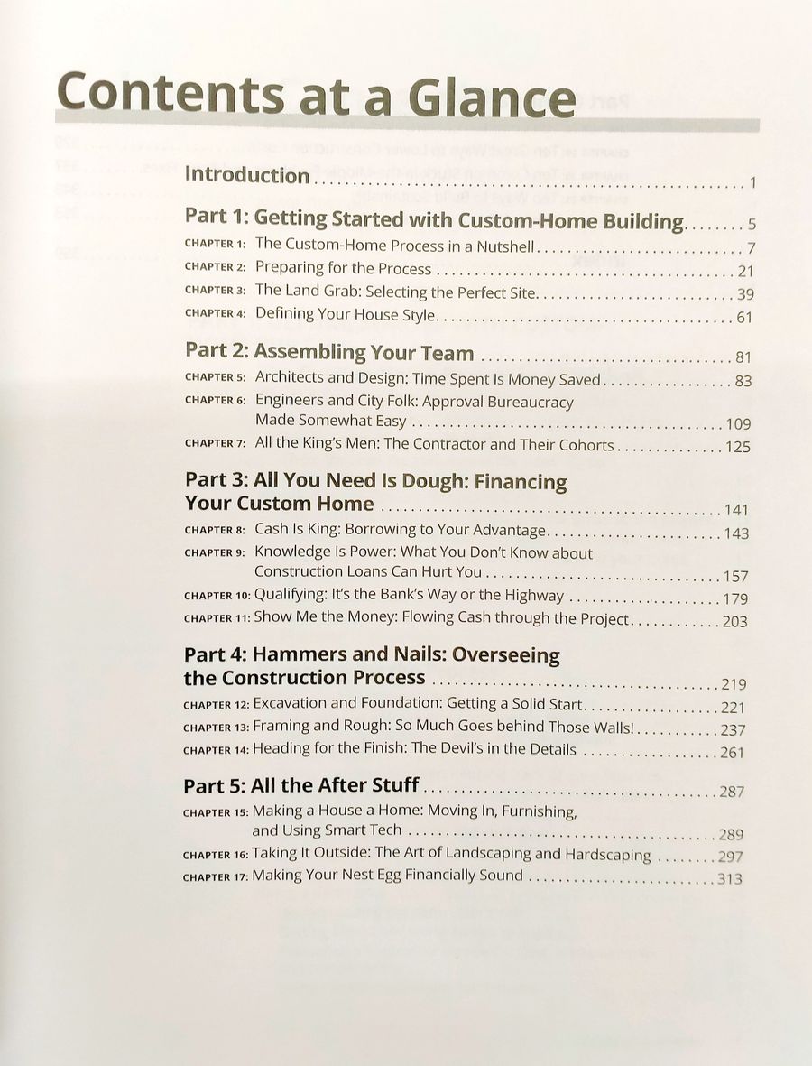 Building Your Custom Home For Dummies