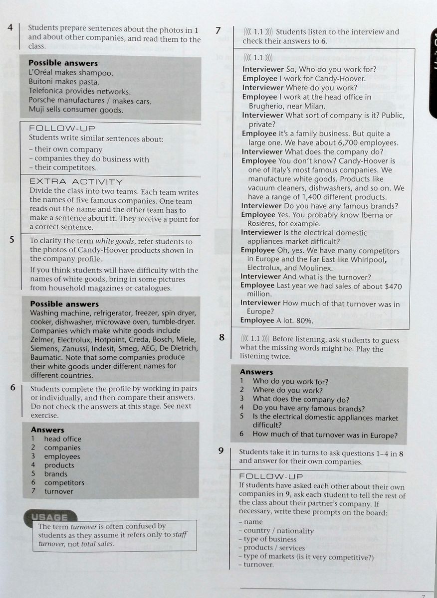 Business Focus Pre-Intermediate Teacher's Book