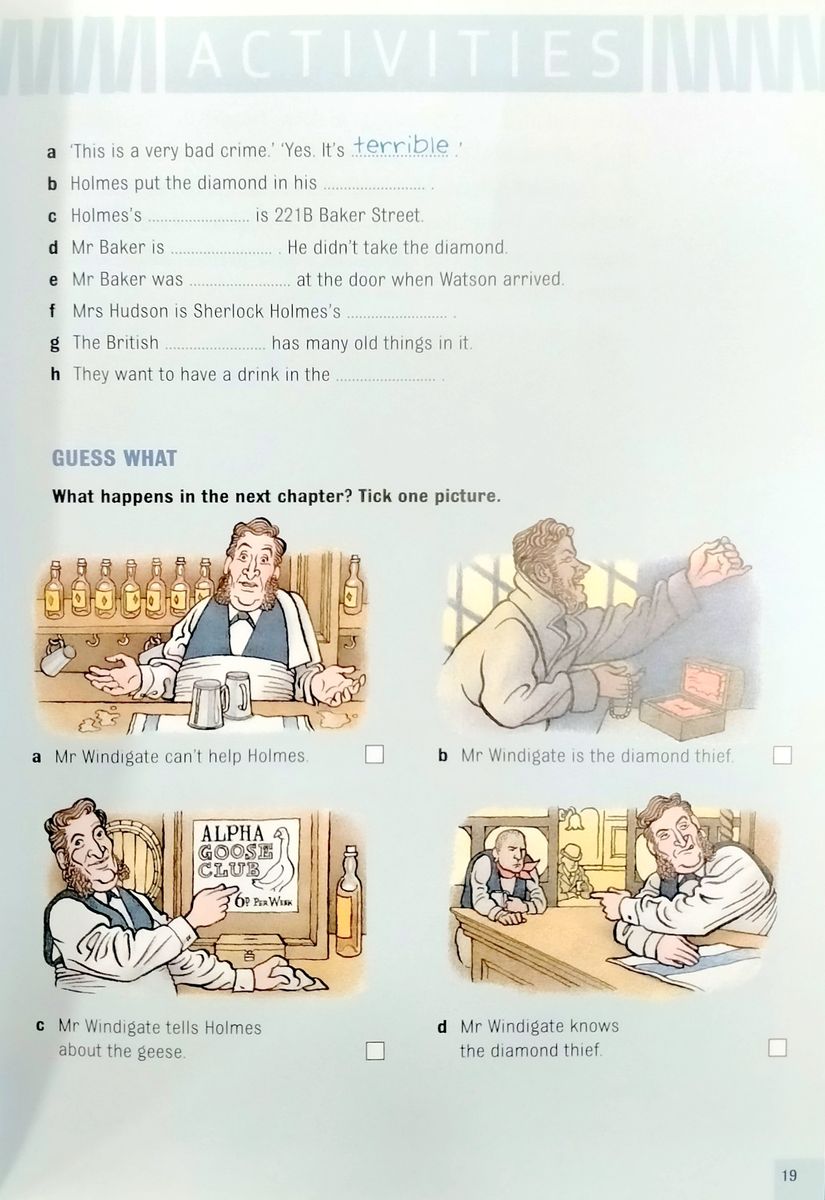 Dominoes 1 Sherlock Holmes The Blue Diamond