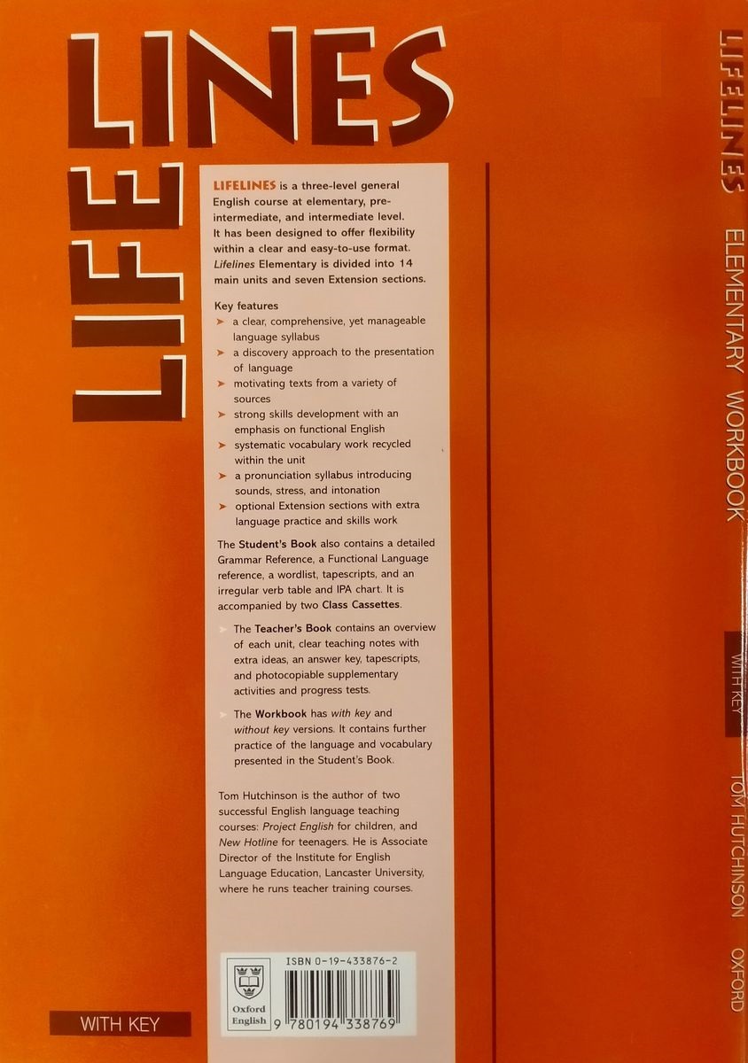 Lifelines Elementary Workbook with Key