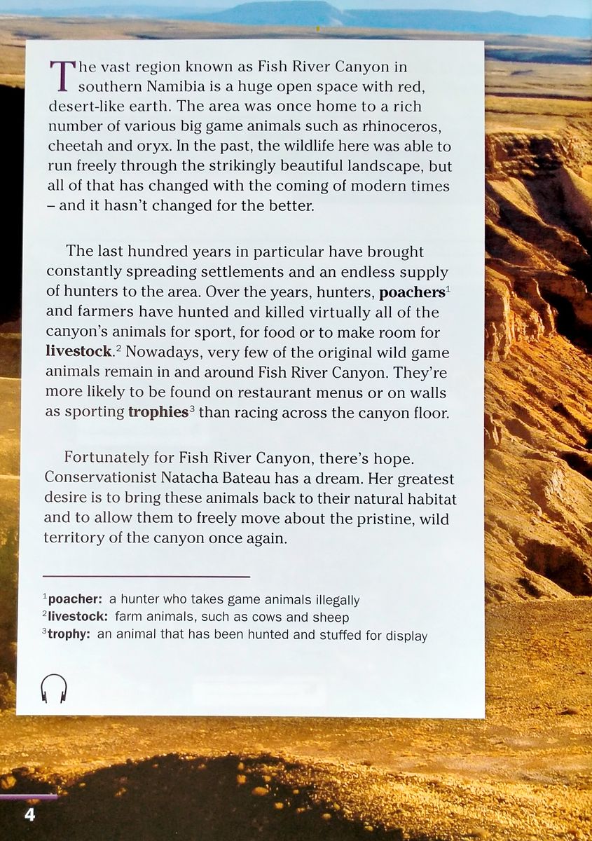Footprint Reading Library 3000 Headwords Natacha's Animal Rescue (C1)