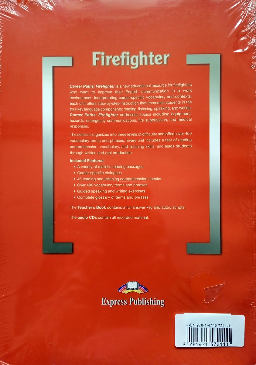 Career Paths Firefighter Teacher's Guide, Student's Book with Digibook and Online Audio