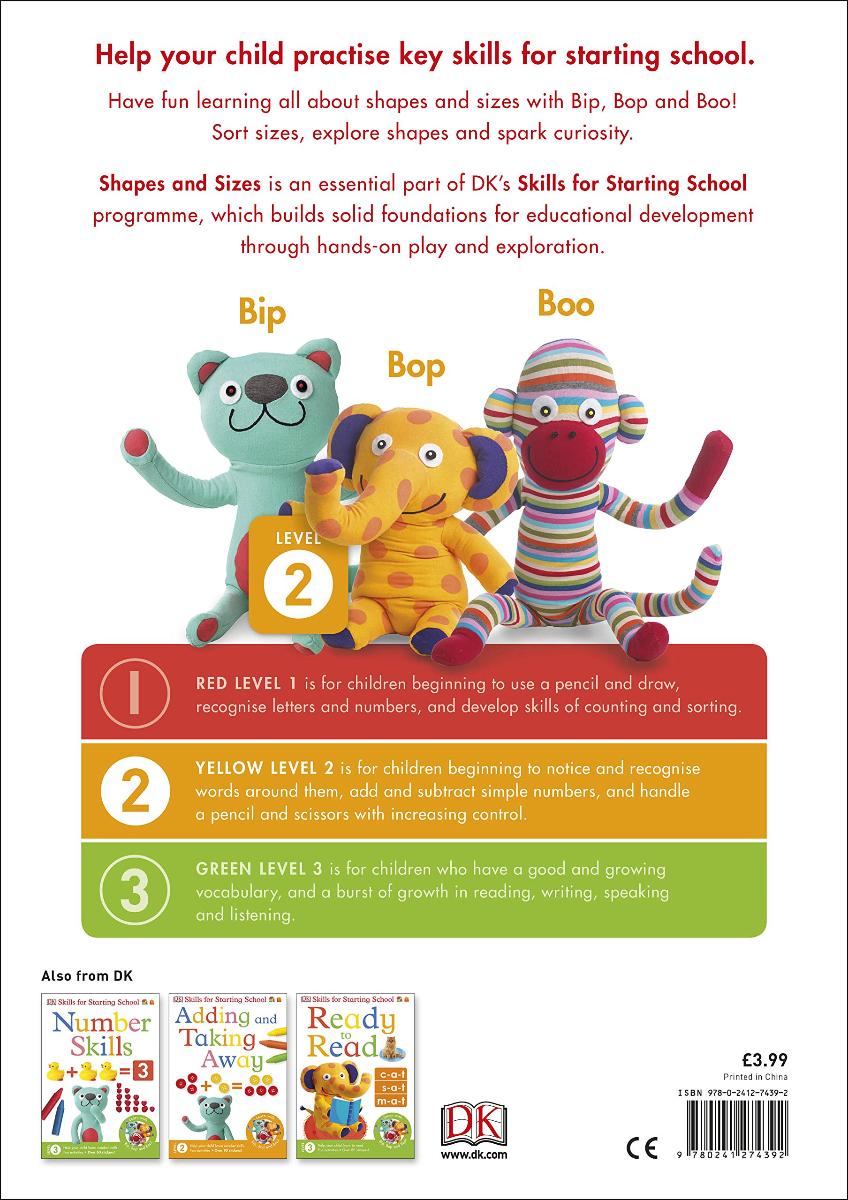 Shapes and Sizes (Skills for Starting School)