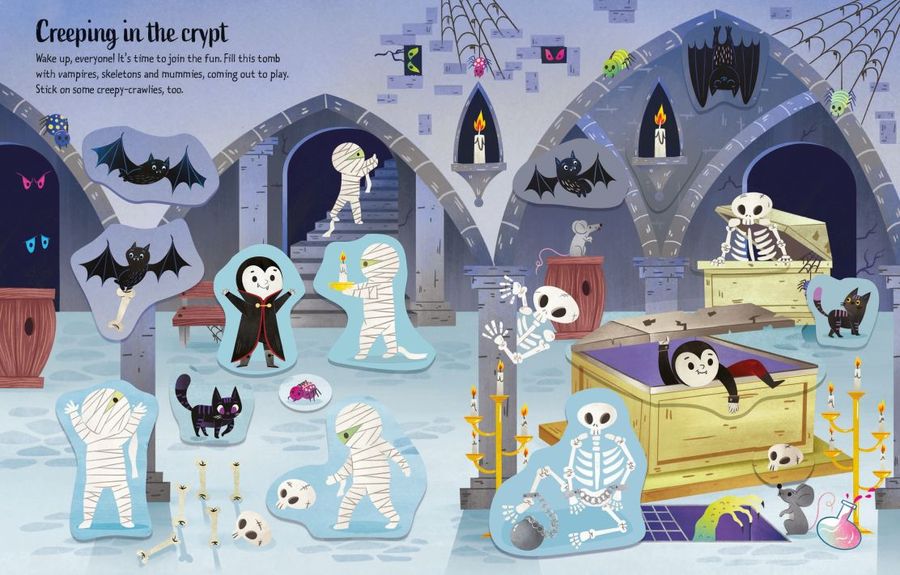 Usborne First Sticker Book Halloween