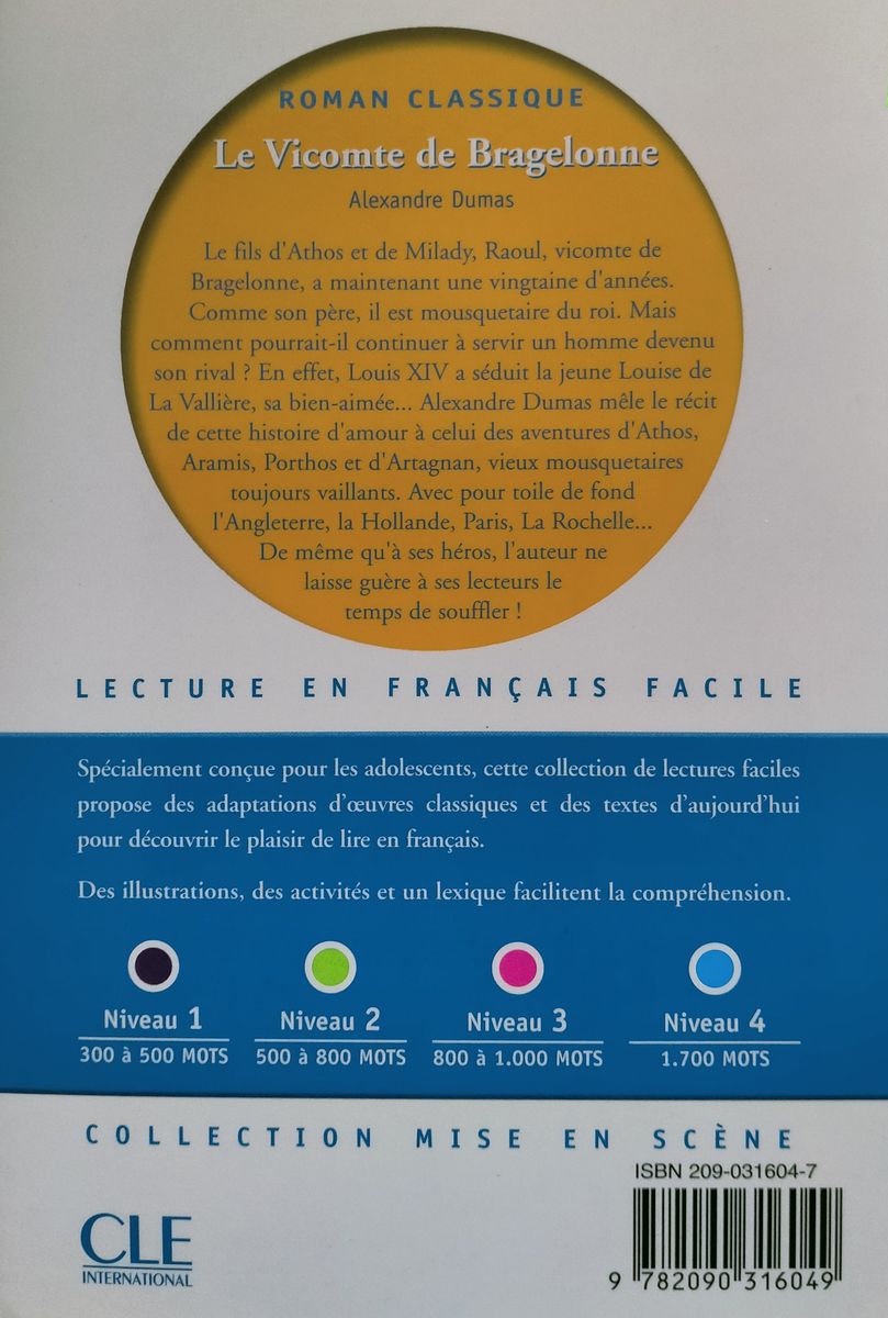 Lecture En Francais Facile 3 Le Vicomte de Bragelonne