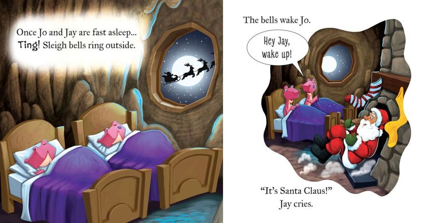 The Dinosaurs Who Met Santa Claus