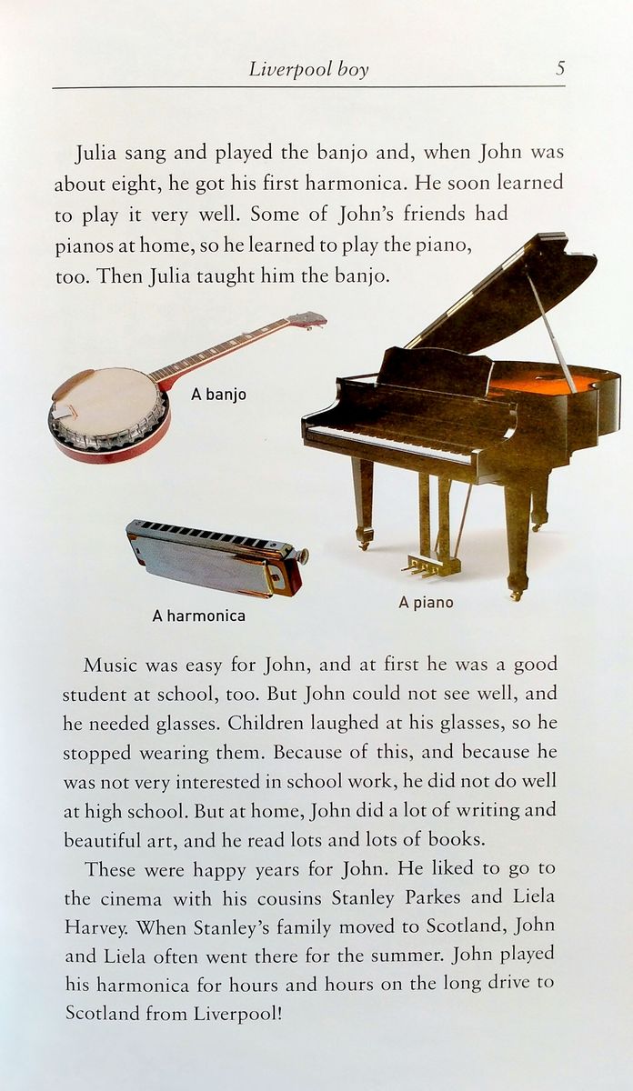 Oxford Bookworms Factfiles 1 John Lennon with Audio Download (access card inside)