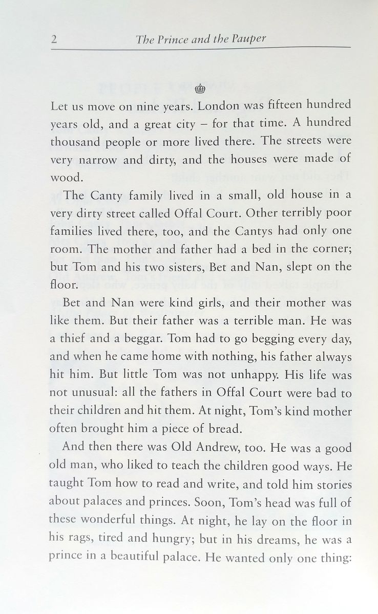 Oxford Bookworms Library 2 The Prince and the Pauper