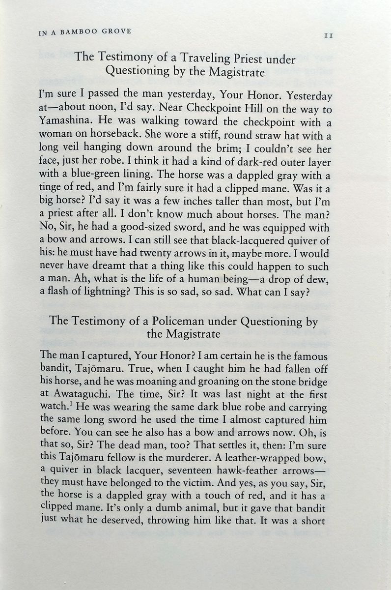 Rashomon and Seventeen Other Stories