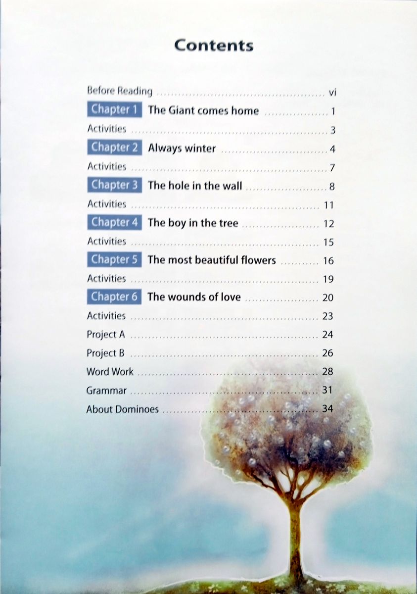 Dominoes  Quick Starter The Selfish Giant