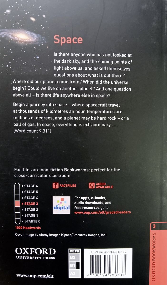 Oxford Bookworms Factfiles 3 Space with Audio Download (access card inside)