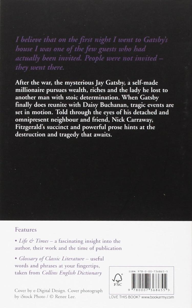 The Great Gatsby (Collins Classics)