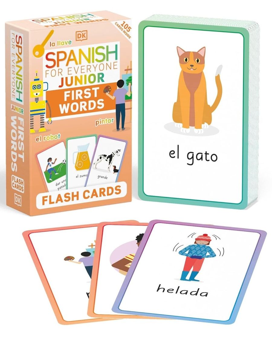 Spanish for Everyone Junior First Words Flash Cards