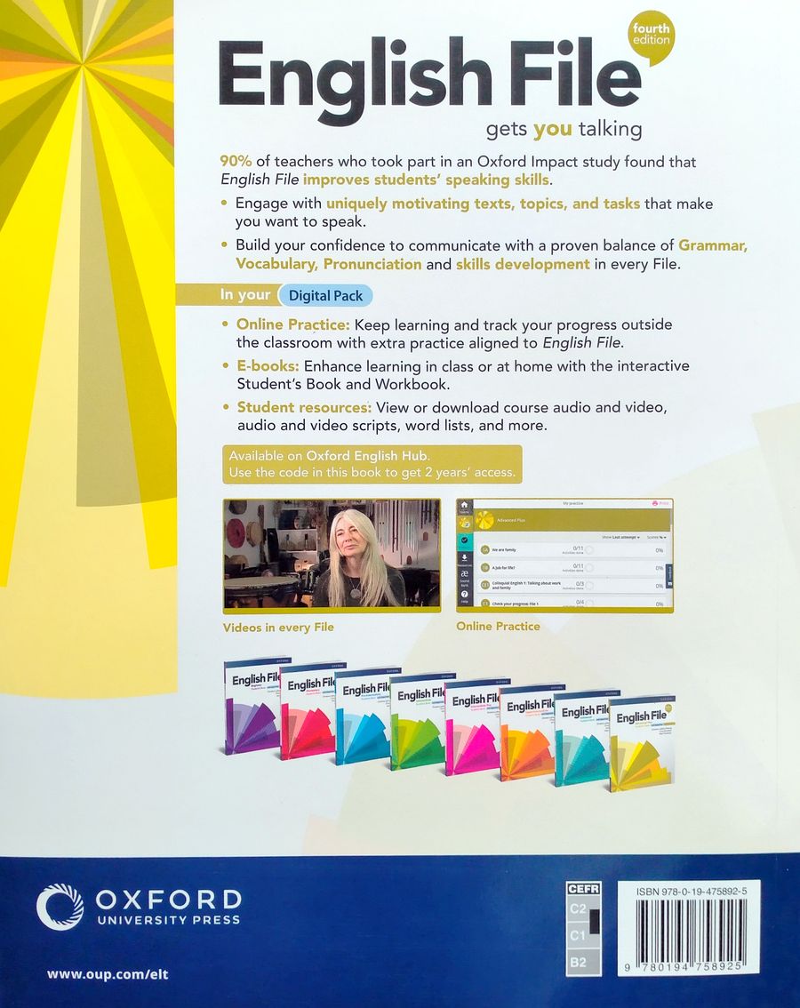 English File (4th edition): Advanced Plus Student's Book with Digital Pack