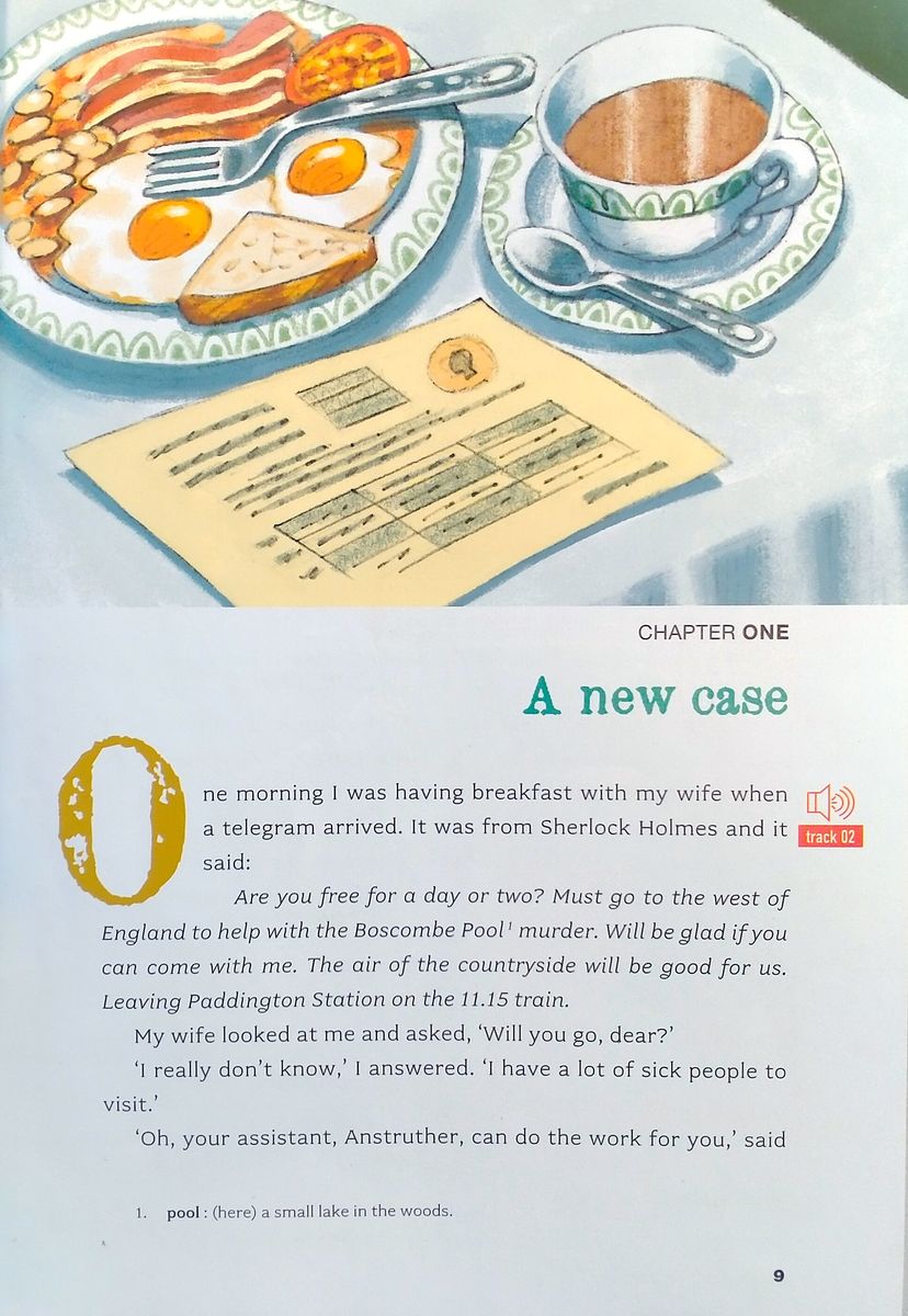 Reading and Training 2 The Boscombe Valley Mystery with Audio CD