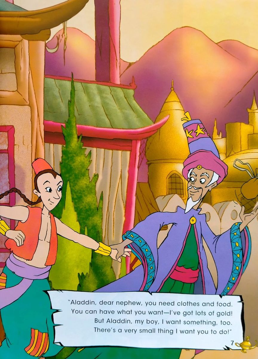 Storytime 3 A Folk Tale Aladdin and The Magic Lamp with Digibook
