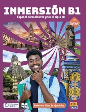 Inmersion B1 Libro del estudiante + cuaderno de ejercicios + digital