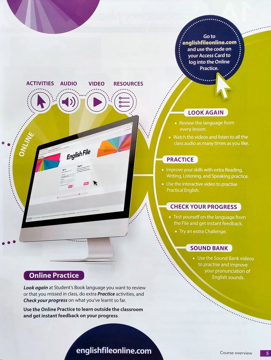 English  File (4th edition) Beginner Student's Book with Online Practice