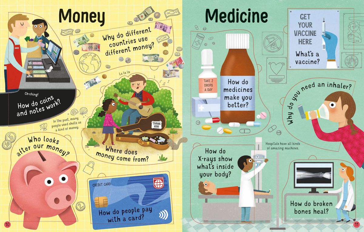 Usborne Lift-the-Flap Questions and Answers How Does it Work?