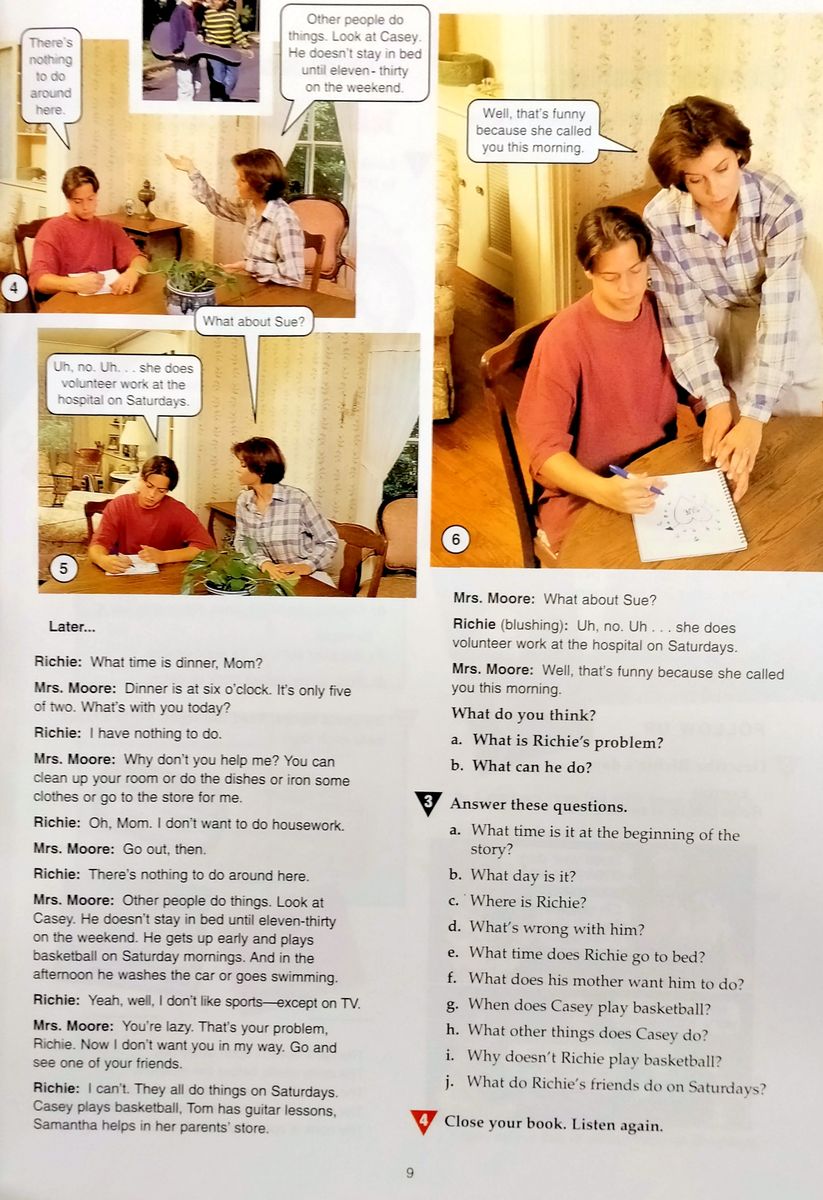 American Hotline Student Book Progress level