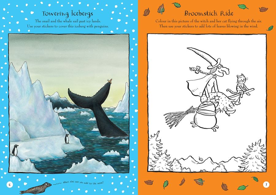 The Gruffalo and Friends Festive Super Sticker Book