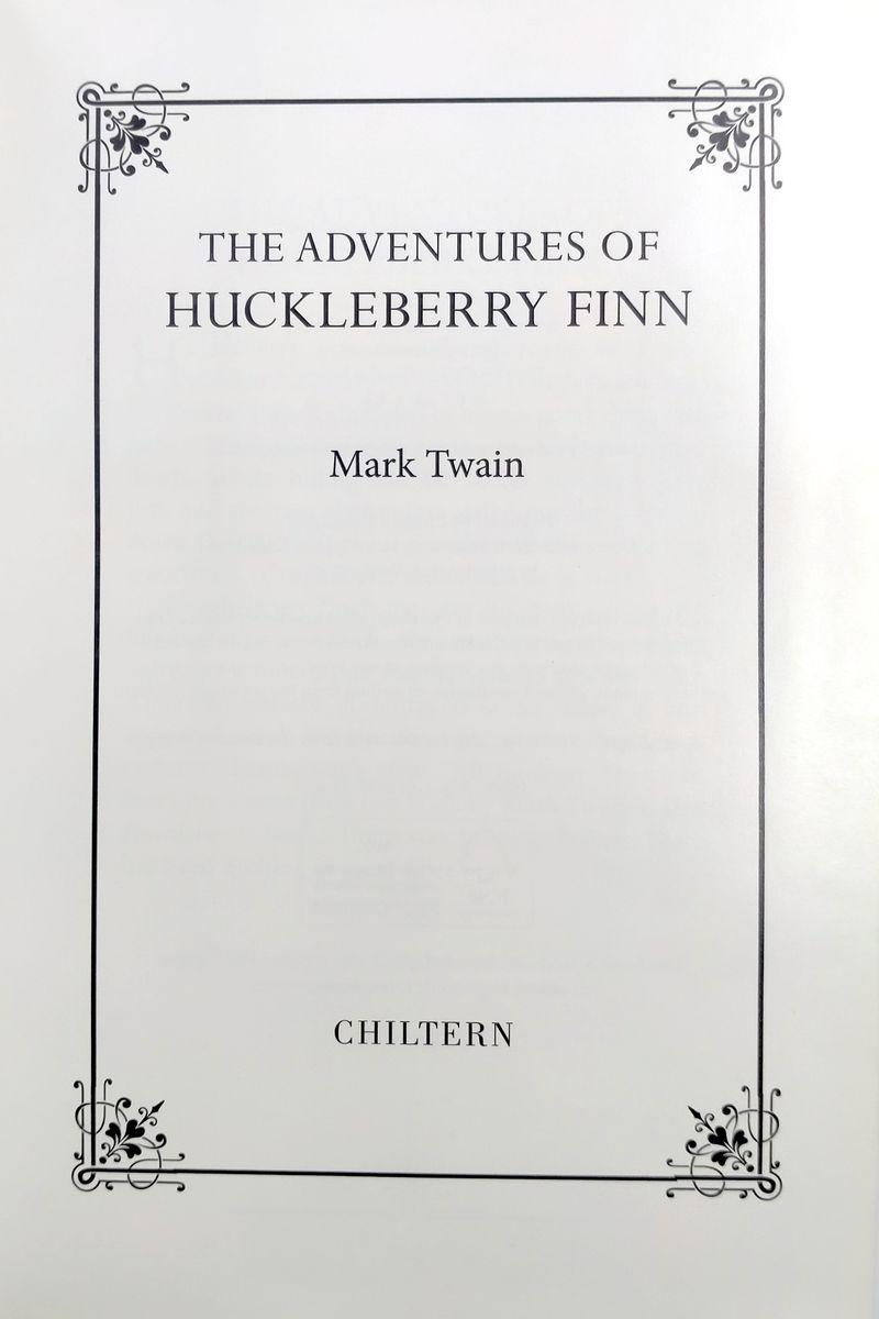 Huckleberry Finn (Chiltern Classic)
