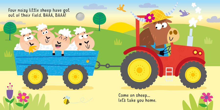 Usborne Sound Books Let's Go On a Tractor