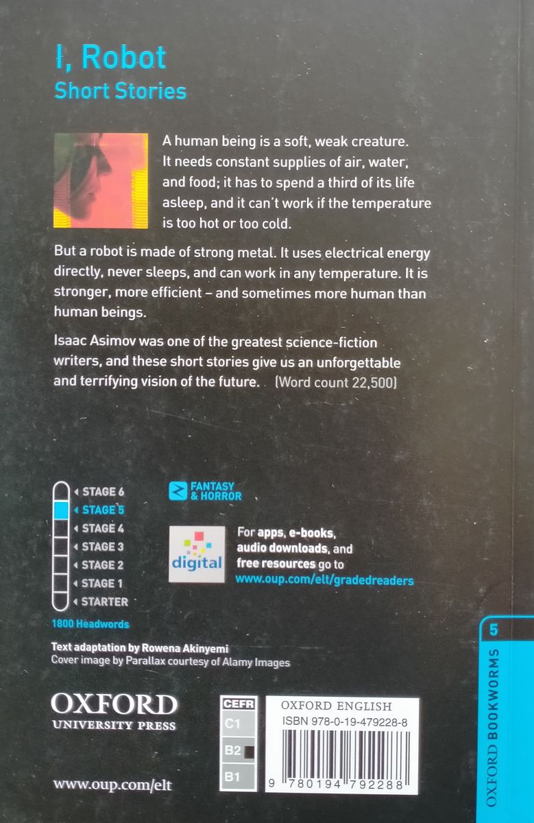 Oxford Bookworms Library 5 I, Robot Short Stories