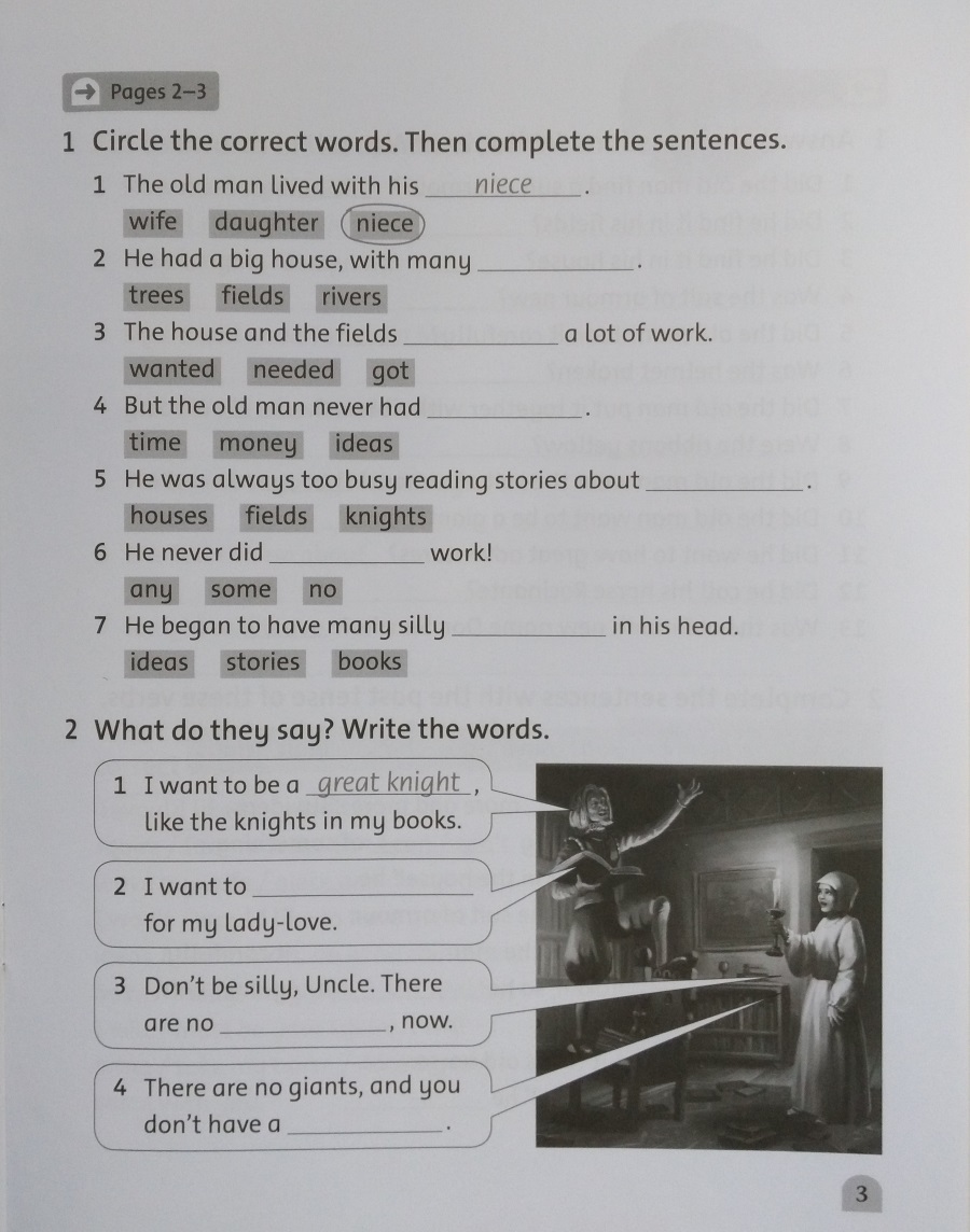 Classic Tales Level 4 Don Quixote Adventures of a Spanish Knight Activity Book and Play